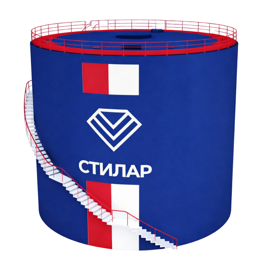 Цельносварной резервуар РВС для спирта 150 м³ от завода-производителя