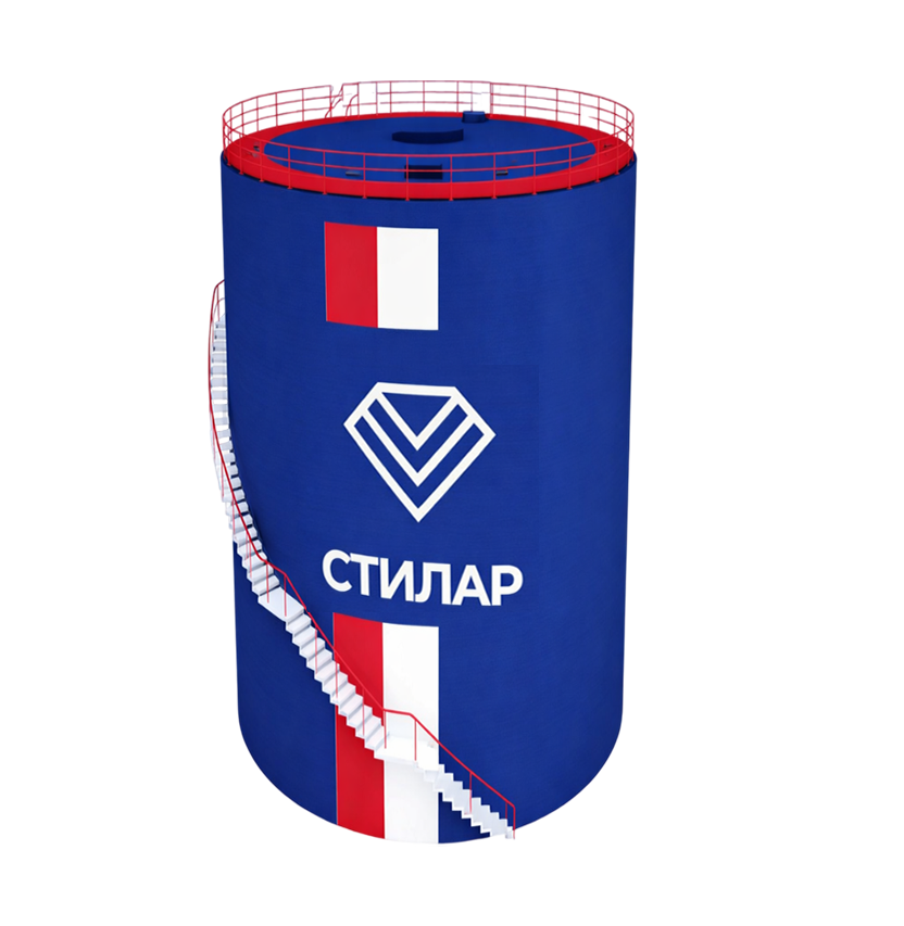 Цельносварной резервуар РВС для нефтепродуктов 5 м³ от завода-производителя